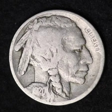 1920-S Buffalo Nickel G / VG  FREE SHIPPING