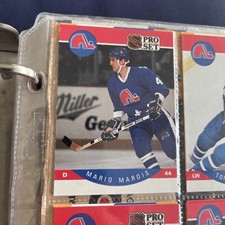 1990 Pro Set #253 MARIO MAROIS Quebec Nordiques