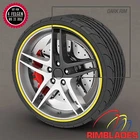 Rimblades rim protection styling yellow rim protection rings rim guards wheel protector