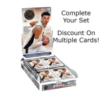 2023-24 Topps Chrome Basketball Base Cards You Pick Complete Set Singles