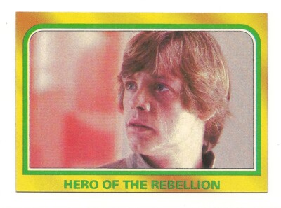 STAR WARS EMPIRE STRIKES BACK SERIES 3 CARD #315 ''HERO OF THE REBELLION''