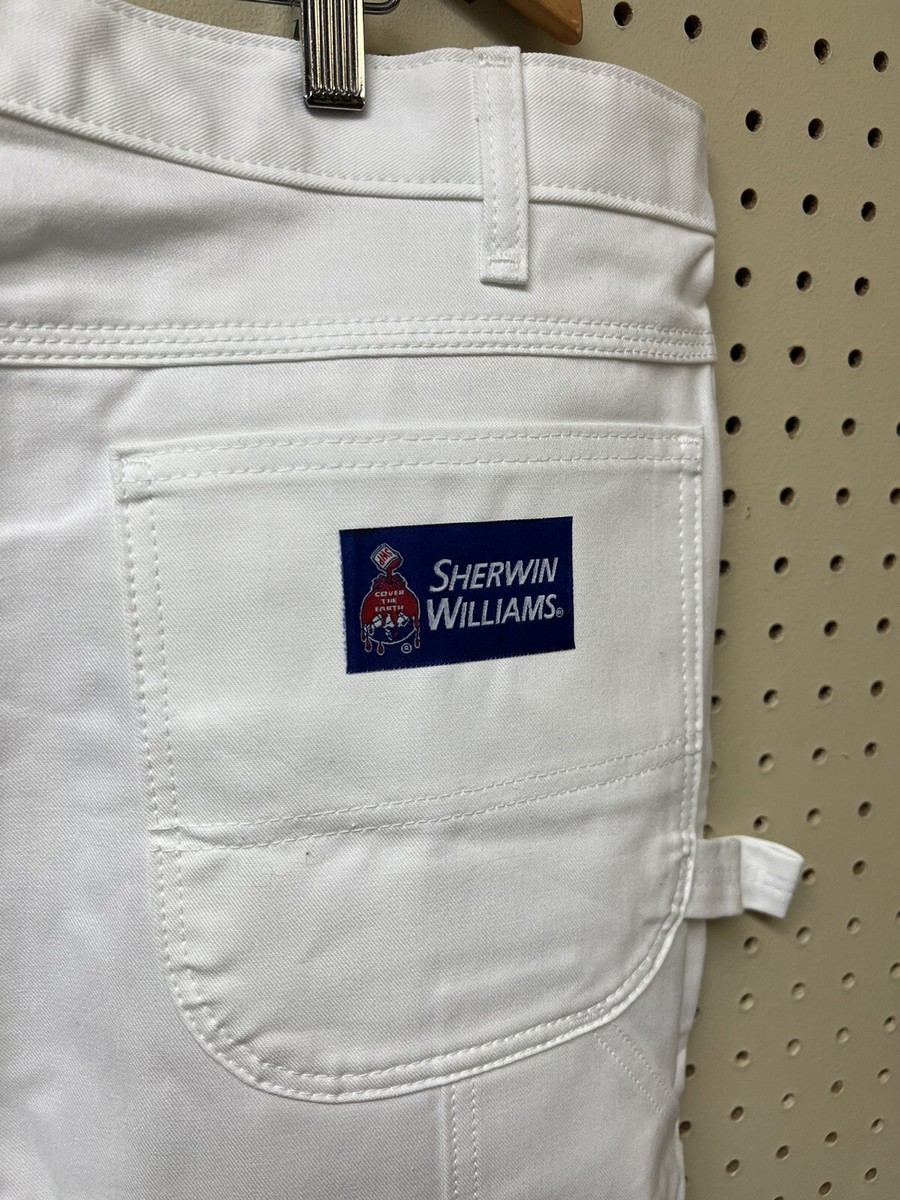 New Dickies Sherwin Williams Pants Mens 42x30 White Utility New Dickies Sherwin Williams Pants Mens 42x30 White Utility