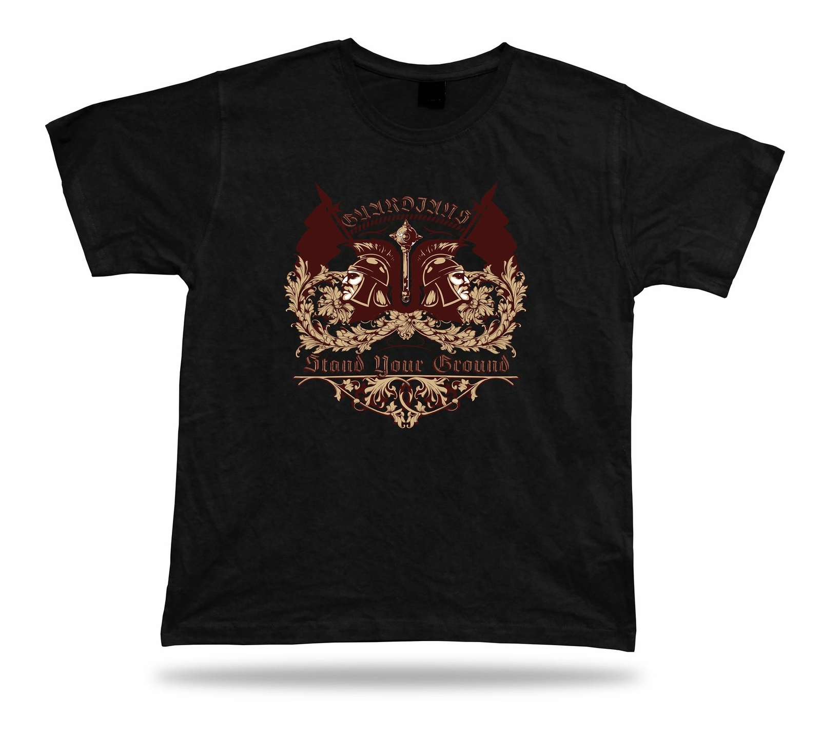 Tshirt Tee Shirt Birthday Gift Idea Guardian Stand Ground Helmet Honor Victory