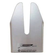 Honda Outboard Hydrofoil for BF35-40-45-50-60HP Aluminum - PERMATRIM H5 SILVER