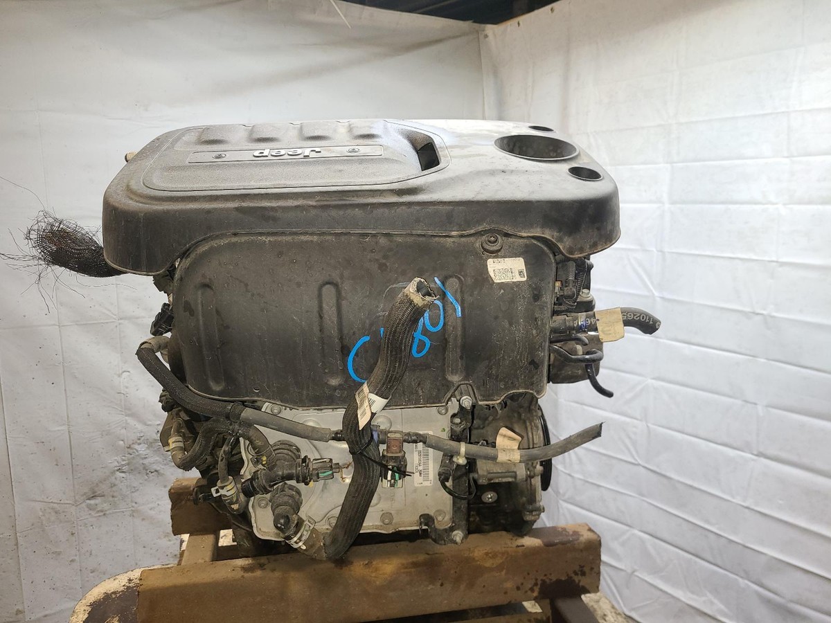 2319番 ジャンク品 NATIONAL AMOUNT PURCHASED Used Engine Assembly fits: 2019 Jeep Cherokee 2.0L VIN N 8th digit