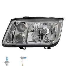 Scheinwerfer links H3/H4 mit Nebelscheinwerfer für VW Bora 1J2 1J6 inkl. Lampen