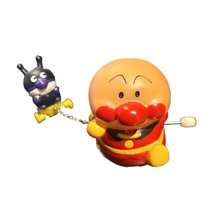 Vintage Toy Anpanman-Baikinman wind-up toy super cute in good condition