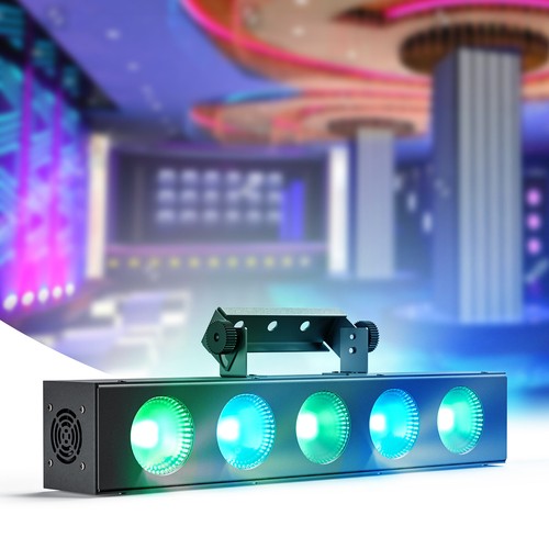 5Eyes Wall Wash Stage Light Bar RGBW Strobe DMX512 Party Disco DJ Building Light - Picture 9 of 10