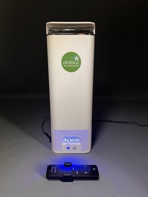 Hextio Air Purifier Radic8 Virus Killer w/ Remote Control & Power Adapter