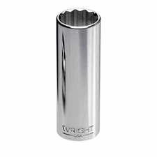 Wright Tool 3618 3/8" Drive 12 Point Deep Socket 9/16" Shape II Standard Length
