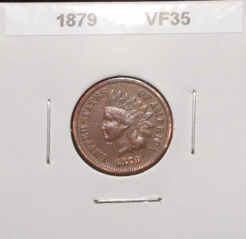 1879 INDIAN HEAD CENT (Better Date)  - Choice VF  Condition