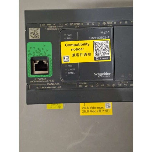 Schneider TM241CEC24T Modicon 24I / Ou Tr Pnp Ethernet Can Master - Photo 10 sur 10
