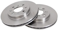 2X Bremsscheibe A.B.S. 17536 FüR Ev Ep Honda Eu Civic 7 Hatchback Ctdi EP4 EU9