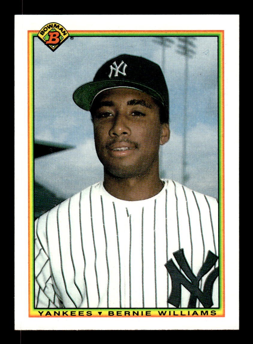 1990 Bowman #439 Bernie Williams RC Rookie D045