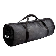 Black Heavy-Duty Large Mesh Sports Duffle Bag, Dry Bag, Diving Equipment Scub...