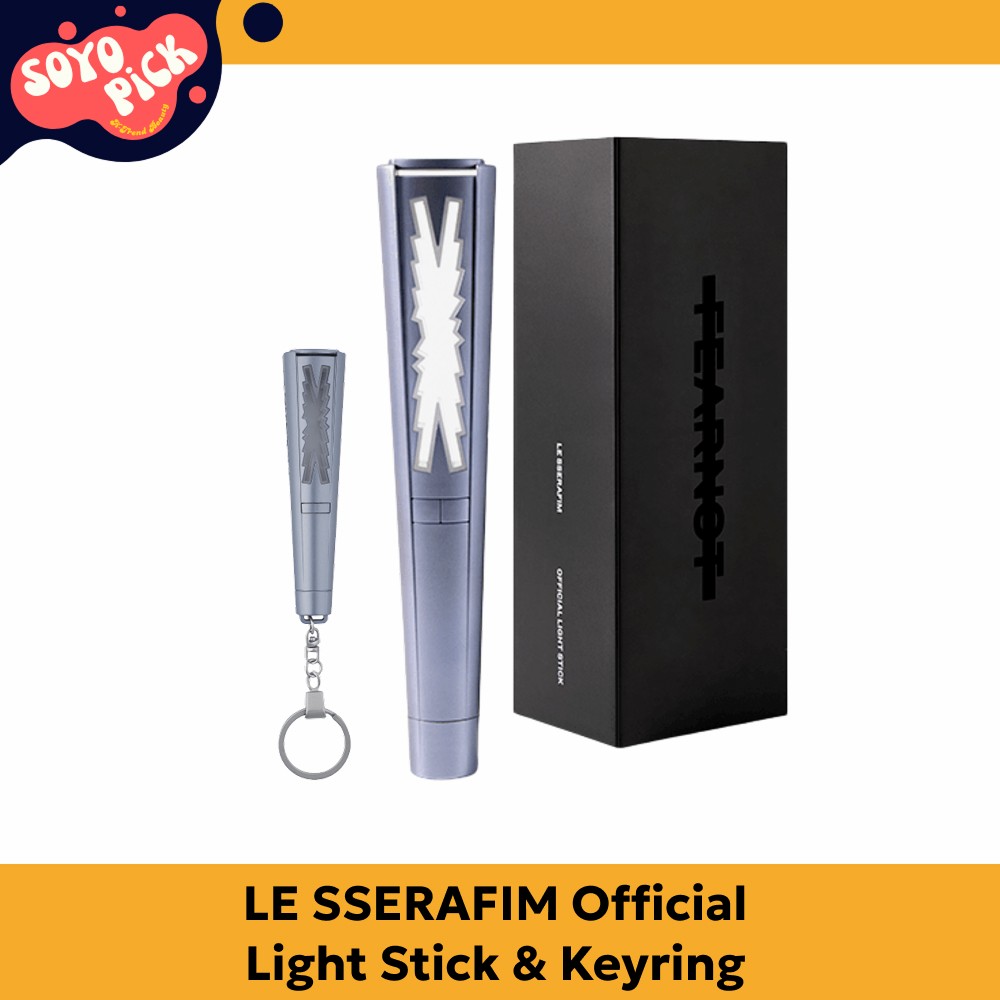 LE SSERAFIM Official Light Stick & Keyring KPOP GOODS | eBay