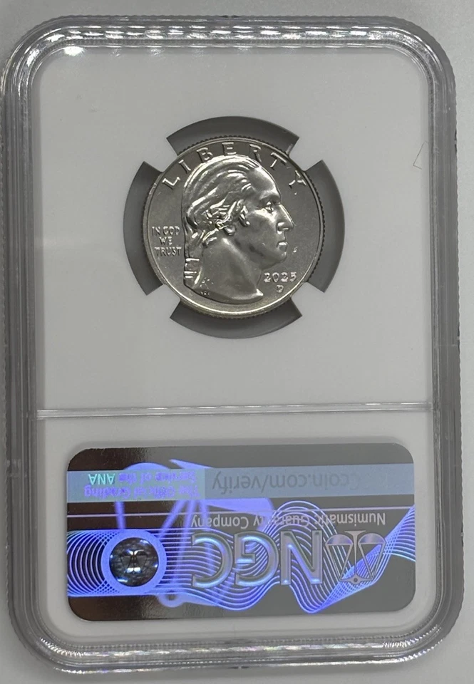 2025 D JULIETTE GORDON LOW AMERICAN WOMEN AWQ NGC MS67 ⭐FIRST DAY OF ISSUE⭐ DNVR - Image 2 of 2