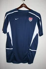 NEW Mens NIKE Dri Fit USA Soccer Futbol Blue Jersey Shirt XXL 2XL