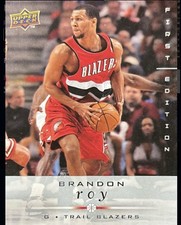 Upper Deck 2008-09 First Edition Brandon Roy #154 Trail Blazers Basketball Card