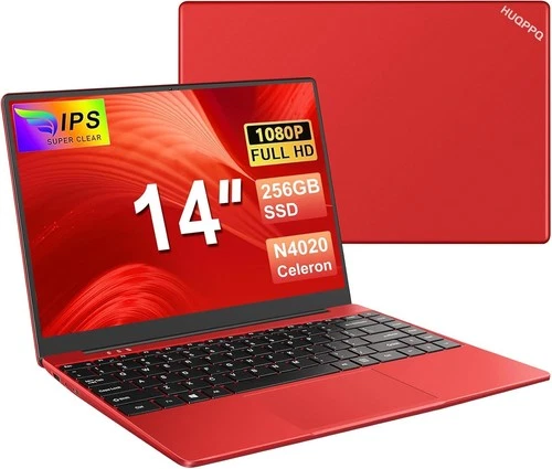 HUQPPQ Laptop PC Notebook Computer Win11 14 Inch 6GB 256GB SSD Expansion 1TB