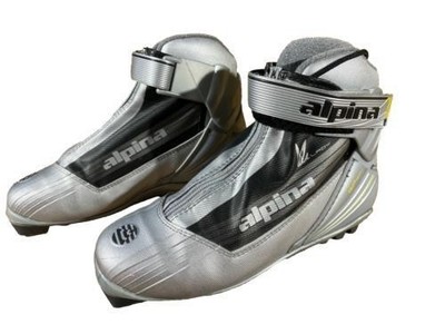 Alpina SP30L Nordic Cross Country Ski Boots Size EU38 US6 NNN bindings 2799