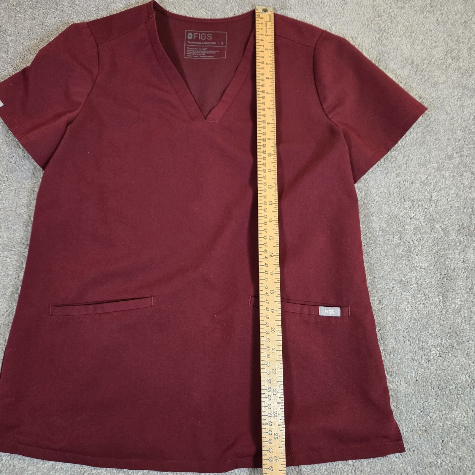 Figs Technical Collection Scrub Top Two Pocket Re… - image 6