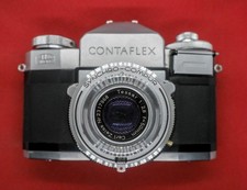 ZEISS IKON Contaflex IV 864/24 SLR 35mm Camera w/ TESSAR 50mm f/2.8 Lens