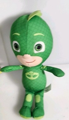 PJ Masks Gekko 8'' Plush Green Just Play Stuffed Animal Toy Frog Box eOne