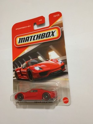 2026 Matchbox Red Porsche 918 Spyder