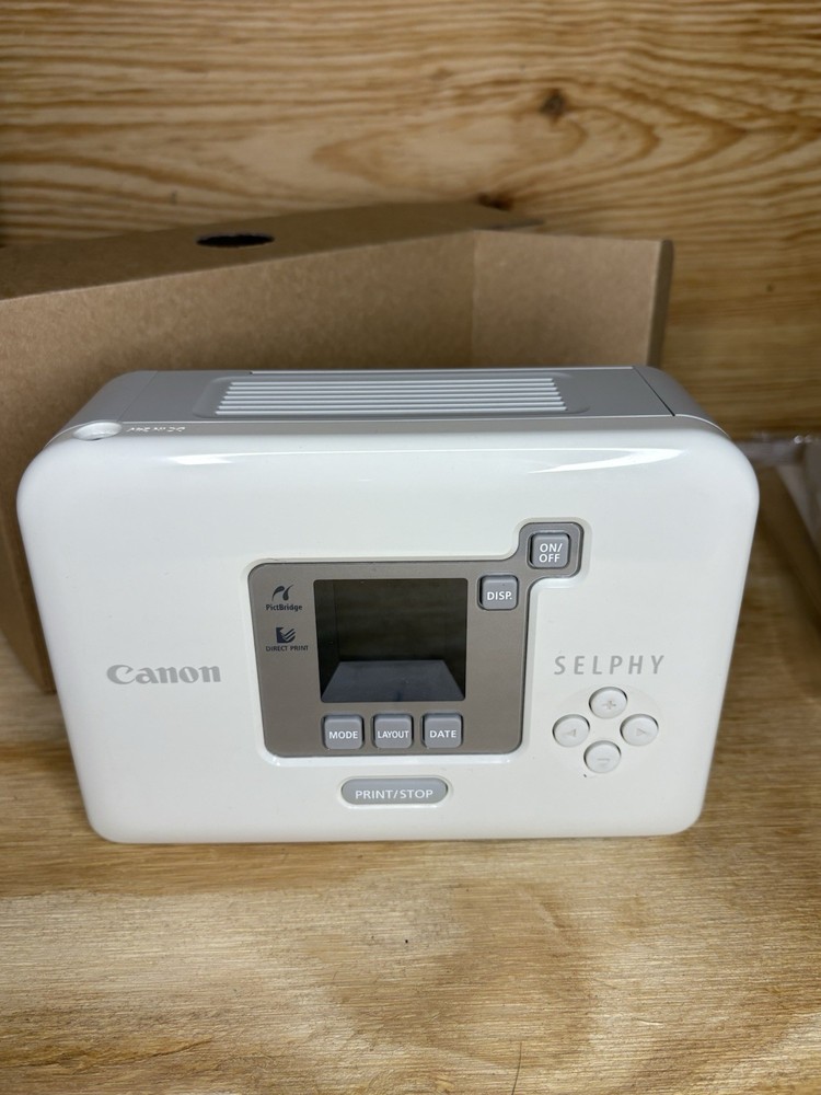 Canon Selphy CP720 Compact Photo Printer Open Box