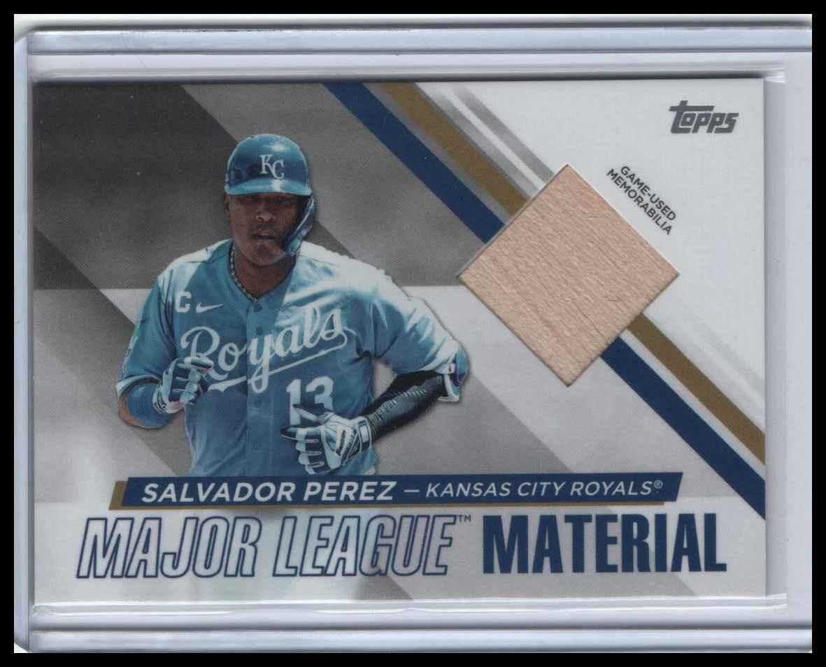 Salvador Perez trading card