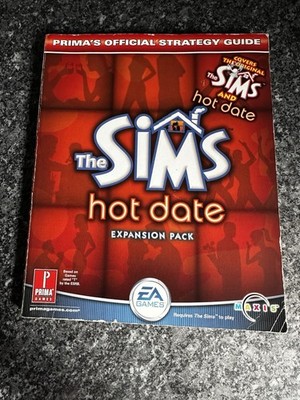 VINTAGE PAPERBACK STRATEGY GUIDE THE SIMS HOT DATE EXPANSION PACK 2001