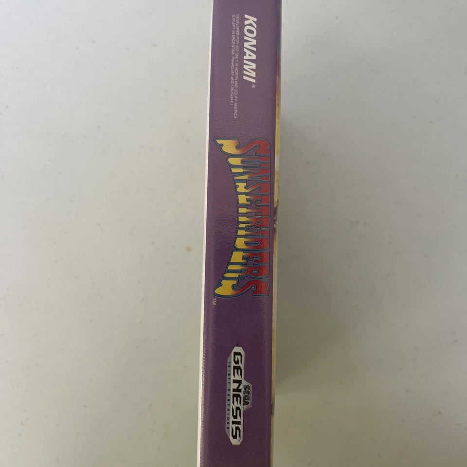 Sunset Riders Sega Genesis Complete with Manual Authentic CIB Tested - Image 4 of 4