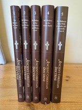 Thomas C Oden / ANCIENT CHRISTIAN DOCTRINE / CREED Five Volumes FULL SET