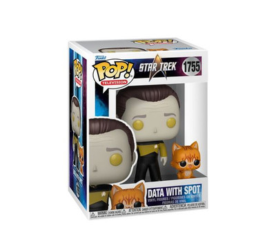 Funko Pop Star Trek The Next Generation Data  Spot Buddy w/ Protector 