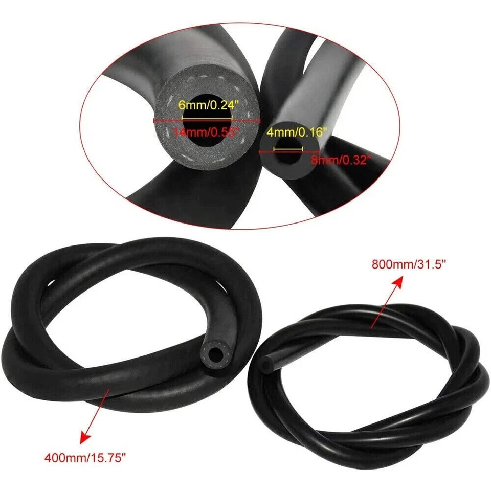 Универсальный черный регулируемый регулятор давления топлива + датчик + комплект фитингов алюминий - Изображение 2 из 4