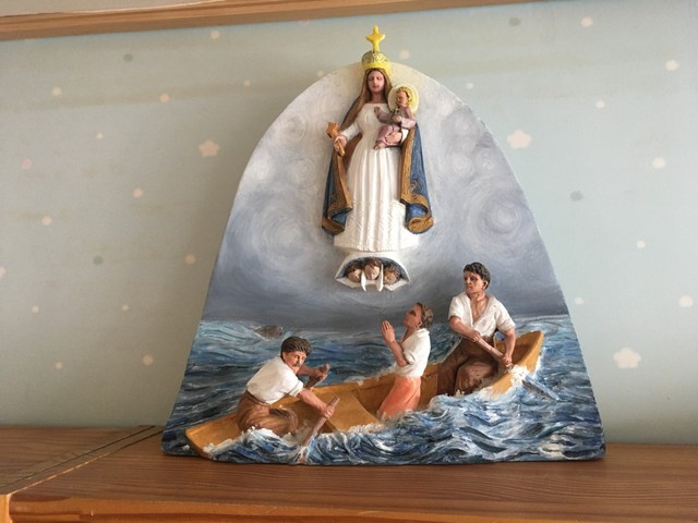 wood carving Our Lady of Charity (Mary)