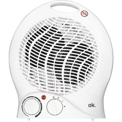 OK. OFH 203 Heizlüfter Weiß 2000 Watt (max. 20 m²)