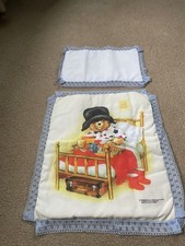 Vintage Paddington Bear Dolls pram bedding set