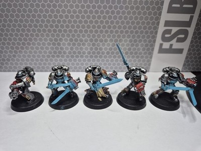 Warhammer 40k- Grey Knights - Strike Squad (5 Models/painted)