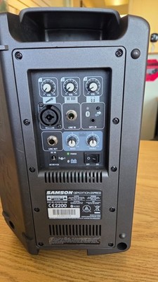 Samson Express Portable PA  75watt, Rechargeable , mic inputs and B Tooth