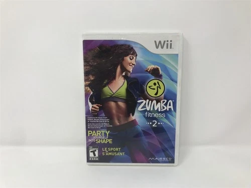 Zumba Fitness 2 - Nintendo Wii - Complete In Box CIB