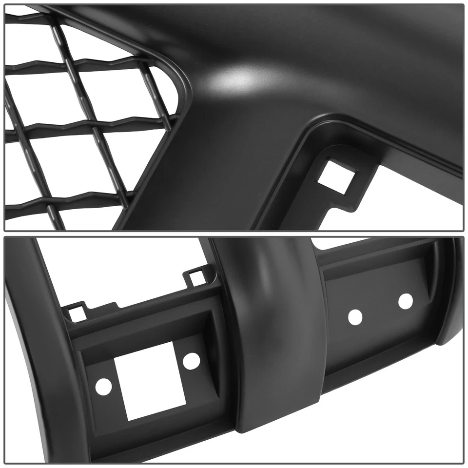BLACK ABS FRAME BUMPER/HOOD MESH GRILL GUARD FOR 94-00 CHEVY C/K/TAHOE/BLAZER - Image 3 of 4