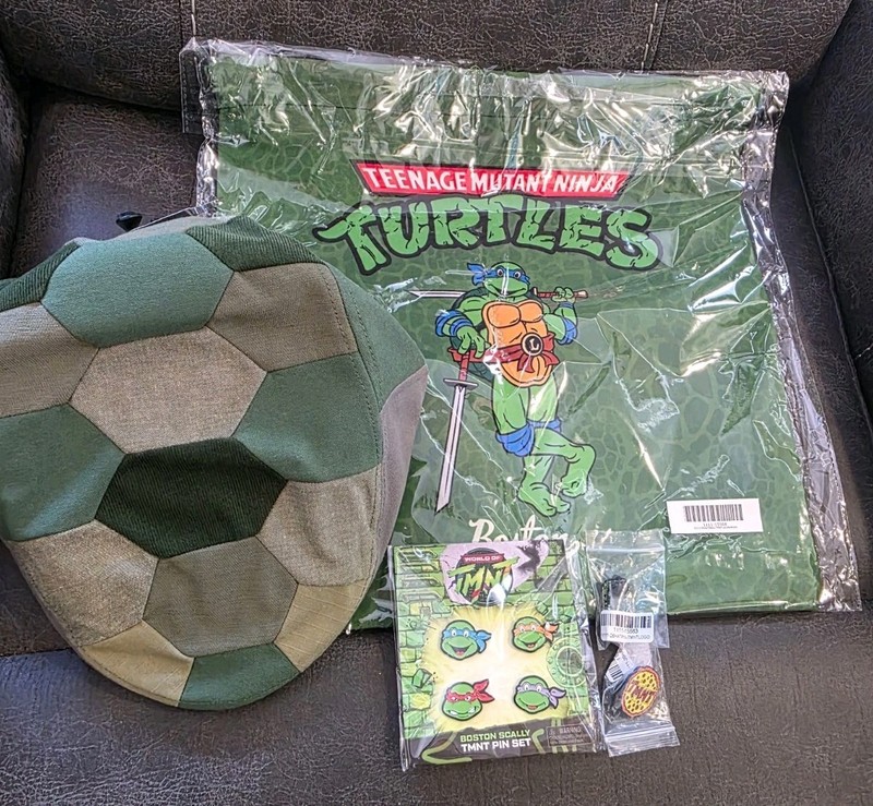 SOLD OUT -Boston Scally Teenage Mutant Ninja Turtles Cap M/L Full Pin Set Leo