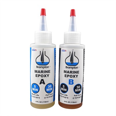 Brampton Marine Epoxy Strong Bonding for Boat Repair - Bonds in 30 Minutes Wa...