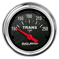 Traditional Chrome Series 2-116 Transmission Temperature Gauge 100-250 F