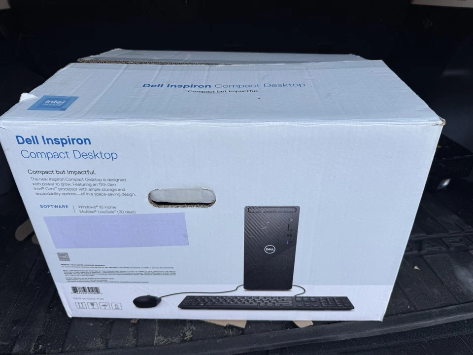 PC de escritorio Dell Inspiron 3891 i5-11400 12 GB RAM, 256 GB SSD + 1 TB HDD | W11H Foto 4 de 4