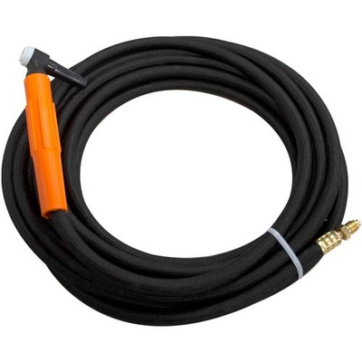 Weldtec Stubby TIG Torch Kit 25' Super-Flex Braided Rubber WTS-9-25SF