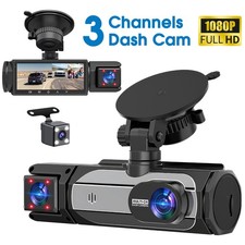 3Lens Dashcam 1080P HD Autokamera Vorne Videorecorder Nachtsicht Parküberwachung