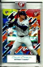 Dillon Dingler 2025 Topps Pristine Primaries Refractor Rookie SSP # d /10 Tigers